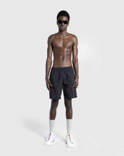 Highsnobiety HS05 Short En Nylon Teint Naturel Noir | Shorts