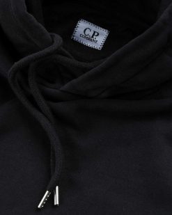 C.P. Company Sweat A Capuche Avec Detail De Lentilles Noir | Sueurs