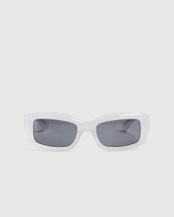 Port Tanger Addis Frosty Acetate/Verre Noir | Des Lunettes De Soleil