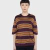 Dries van Noten T-Shirt Maille Mias Bordeaux | T-Shirts