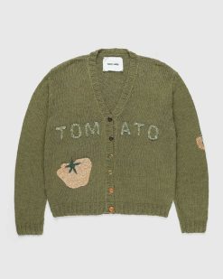 Story mfg. Cardigan Twinsun Olive Toms | Tricots