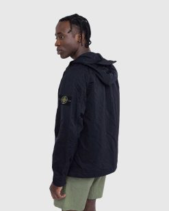 Stone Island Giubbotto Noir 781540130 | Vetements D'Exterieur