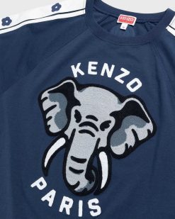 Kenzo Kenzo Elephant T-Shirt Ajuste Bleu Nuit | T-Shirts