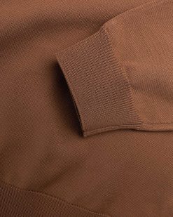 Highsnobiety HS05 Polo En Maille Manches Longues Marron | T-Shirts