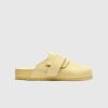 Birkenstock Shearling Nagoya Paille/Jaune Pale | Des Sandales