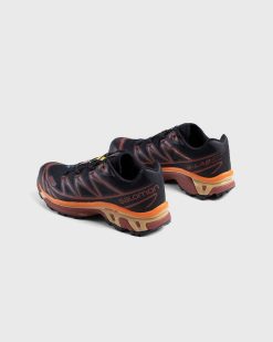 Salomon Xt-6 Noir/Chocolat Prune/Orange Vibrant | Baskets