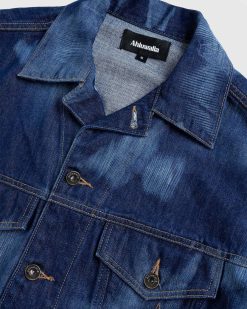 Ahluwalia Veste En Jean Signature Indigo | Vetements D'Exterieur