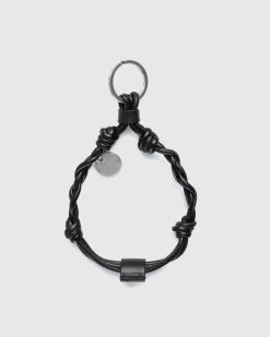 Jil Sander Porte-Cles Enchevetrement Noir | Porte-Cles