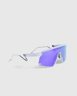 Oakley Bxtr Metal Mat Transparent/Prizm Violet | Des Lunettes De Soleil