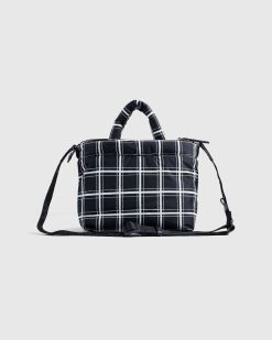 Marni Mini Sac Fourre-Tout A Carreaux Noir | Sacs