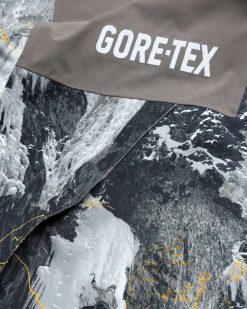 The North Face Veste Gore-Tex Mountain Falcon Brown Conrads Notes Print | Vetements D'Exterieur