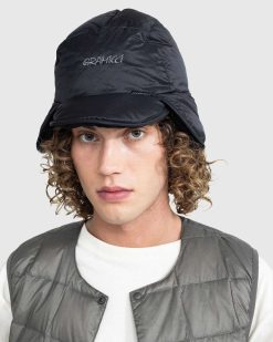 Gramicci Casquette Down Mountain Noir | Chapeaux