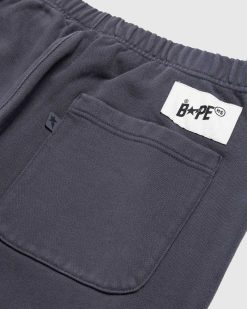 BAPE Pantalon De Survetement Delave Anthracite | Pantalon