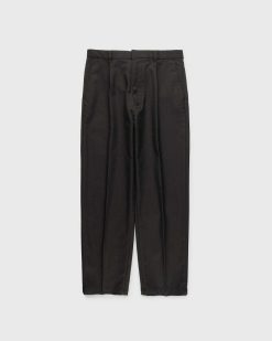 Highsnobiety HS05 Pantalon Habille En Laine Gris Fonce | Pantalon