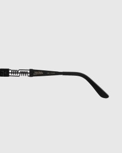 Jean Paul Gaultier 56-6106 Lunettes De Soleil Double Resort Noir | Des Lunettes De Soleil