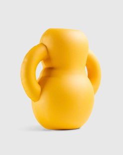 Home Studyo Vase Oscar Jaune Jaune | Maison