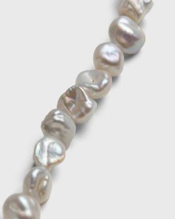 Hatton Labs Bracelet Perles Gnocchi Argent | Bijoux