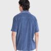 Puma Chemise Boutonnee A Manches Courtes Rhuigi Bleu Inky | Chemises