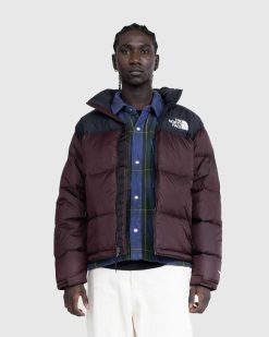 The North Face Veste Retro Nuptse 1996, Marron Charbon/Noir Tnf | Vetements D'Exterieur