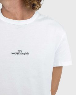 Maison Margiela T-Shirt Logo Blanc | T-Shirts