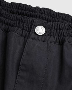 Highsnobiety HS05 Pantalon Elastique Brosse A Passepoil Inverse Noir | Pantalon