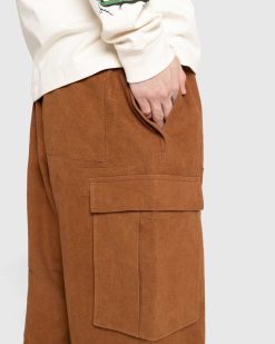 Story mfg. Pantalon Peace Bark Brown Slub | Pantalon