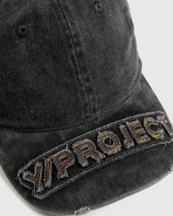 Y/Project Y/Project Casquette Baseball Vintage Noir | Chapeaux