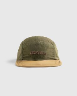 Gramicci Casquette Nylon Deep Olive Coyote | Chapeaux