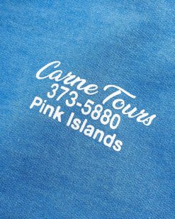 Carne Bollente Carne Tours Polo Manches Longues Bleu Delave | T-Shirts