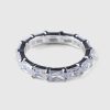 Hatton Labs Bague Horizon Eternity Argent/Blanc | Bijoux