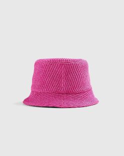 Marni Bob Raphia Fuschia | Chapeaux