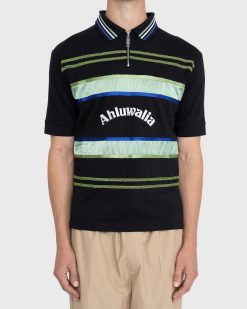 Ahluwalia Polo A Manches Courtes Buke Noir | T-Shirts