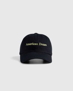 HO HO COCO Casquette American Dream Noir/Jaune | Chapeaux