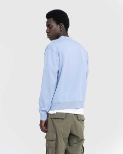 Highsnobiety HS05 Cardigan En Maille Poly Bleu Clair | Tricots