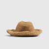 Bally Chapeau En Peau De Mouton Marron | Chapeaux