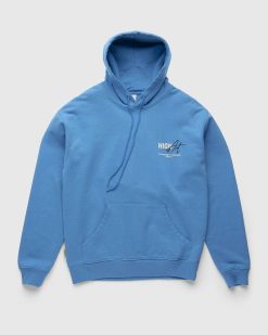 Highsnobiety Sweat A Capuche Highart Bleu | Sueurs