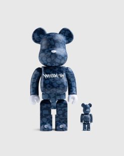 Medicom Be@Rbrick Stash 100% & 400% Set Bleu | Objets De Collection