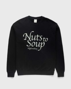 NTS Pull A Col Rond Nuts To Soup Noir | Sueurs