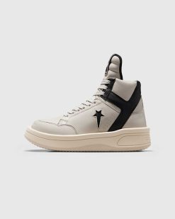 Converse Turbowpn Mid Pelican/Noir/Creme Nuage | Baskets