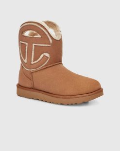 Ugg Mini-Botte A Logo Chataigne | Bottes