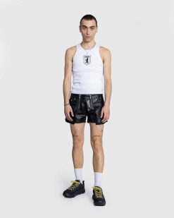 GmbH Short Rim Faux Croco Noir | Shorts