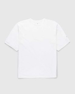 Y-3 T-Shirt Boxy En Coton Blanc Casse | T-Shirts