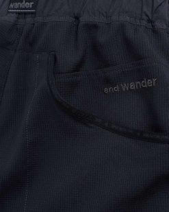 And Wander Pantalon Vent Noir | Pantalon