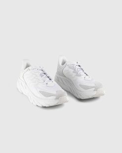 HOKA Clifton Ls Blanc/Nimbus Nuage | Baskets