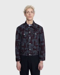 Dries van Noten Veste En Jean Vuskin Multi | Vetements D'Exterieur