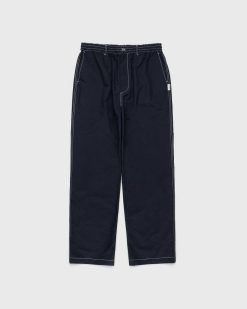 Highsnobiety Pantalon Surpiqures Contrastees Marine | Pantalon