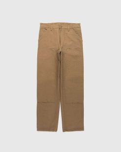 Carhartt WIP Pantalon Double Genou Hamilton Marron/Rigide | Pantalon