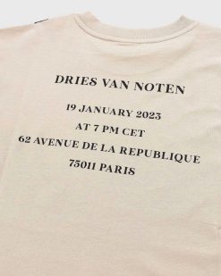 Dries van Noten Maillot Helli Pr Show Beige | T-Shirts