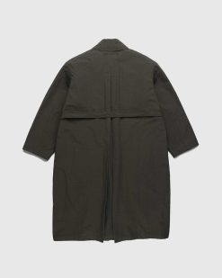 Acne Studios Trench-Coat Olive Fonce | Vetements D'Exterieur