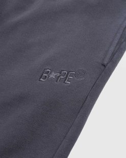 BAPE Pantalon De Survetement Delave Anthracite | Pantalon